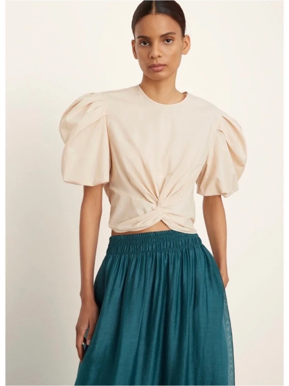Vince twist front blouse